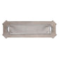 Northville - Sofa Table - Clear Glass & Antique Silver