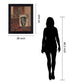Earthen Echoes - 28" x 34" Framed Wall Art - Dark Brown