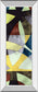 Elliptic Path I By James Burghardt - Mirror Framed Print Wall Art - Yellow