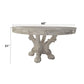 Dresden - Round Dining Table - Bone White