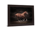 Chestnut Grace - 28" x 34" Framed Wall Art - Dark Brown