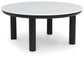 Xandrum - Occasional Table Set (Set of 3) - Black / White