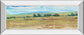 Distant Treeline Panel I By Tim Otoole - Mirror Framed Print Wall Art - Light Brown