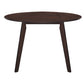 Tioga - 47" Round Table - Brown Cherry