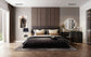 "Wild Majesty" Tempered Glass - Brown / White
