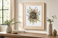 22x26 Empower Flowers I By Jennifer Goldberger - Beige