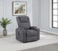 Louie - Chenille Upholstered Power Lift Massage Chair