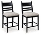 Greddinton - Upholstered Barstool (Set of 2)