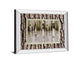 Fern Creek By Susan Jill Double Matted - Mirrored Framed Wall Art - Light Brown