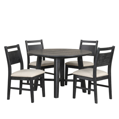 Sable Crest - Dining Set With Round Table