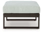 Beachloft - Ottoman With Cushion - Black / Gray
