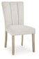 Larawyn - Dining Upholstered Side Chair (Set of 2) - Bisque