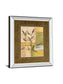 Urban Garden I By Norm Olson - Mirror Framed Print Wall Art - Light Brown
