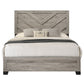 Mari - Queen Bed - Light Gray Finish