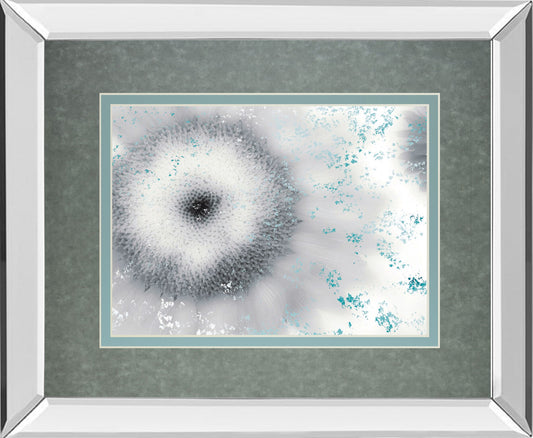 Crystalline By Marvin Pelkey - Mirror Framed Print Wall Art - Gray