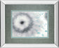 Crystalline By Marvin Pelkey - Mirror Framed Print Wall Art - Gray