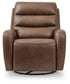 Motion-Max - Swivel Glider Power Recliner - Saddle