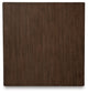 Hannodream - Square Cocktail Table - Warm Brown