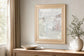 22x26 Barely There II By Victoria Borges - Silver