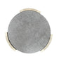 Kasa - End Table - Sintered Stone & Champagne