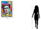 Urban Vivid Muse - 32" x 47" Framed Wall Art - Blue