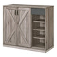 Toski - Shoe Cabinet - Rustic Gray Oak