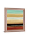 Amber Horizon - 28" x 34" Framed Wall Art - Yellow