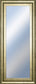 18x42 Decorative Framed Wall Mirror By Classy Art Promotional Mirror Frame #40 - Yellow