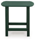 Sundown Shores - Rectangular End Table - Green