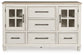 Shaybrock - Dresser - Antique White / Brown
