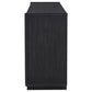 Leandro - 2-Drawer Dining Sideboard Server - Burnished Black