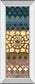 Sandalwood Summer Il By Jeni Lee - Mirror Framed Print Wall Art - Light Brown