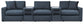 Modmax - Straight Sectional - Ink