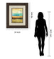 Rain I By Patrica Pinto - Framed Print Wall Art - Green