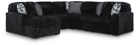 Midnight-Madness - 5 Piece Sectional