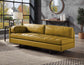 Radia - Sofa With Pillow - Turmeric Top Grain Leather