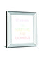 Lets Chase Rainbows VI By Jenaya Jackson - Mirror Framed Print Wall Art - White