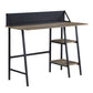 Garima - Writing Desk - Rustic Oak & Black