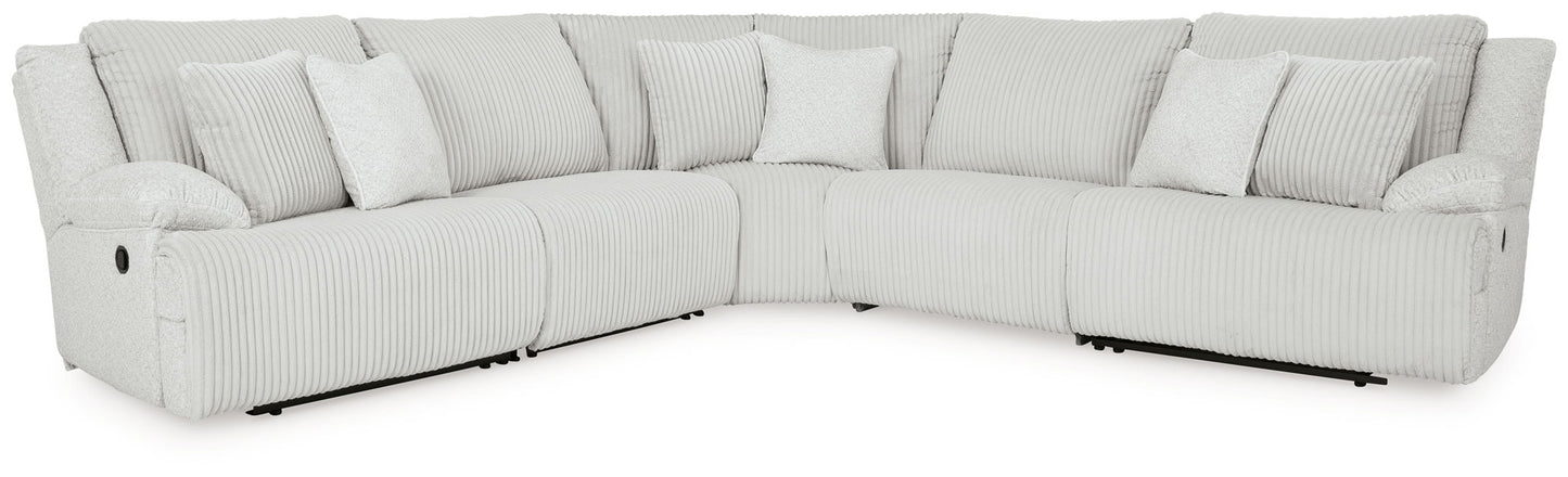 Top Tier - 5 Piece Reclining Sectional