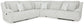 Top Tier - 5 Piece Reclining Sectional