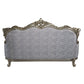 Miliani - Sofa With 5 Pillows - Fabric & Antique Bronze