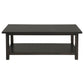 Payne - Wood Coffee Table with Shelf