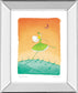 Felicity Wishes IV By Emma Thomson - Mirror Framed Print Wall Art - Orange
