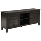Concord - 2-Door TV Stand Console - Distressed Java