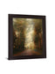 Sunbeam Woodland - 28" x 34" Framed Wall Art - Green