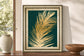 22x26 Emerald Palms I By Natalie Carpentieri - Yellow