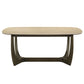 Davita - Dining Table With Ceramic Top - Walnut
