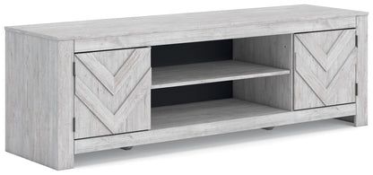 Cayboni - LG TV Stand With Fireplace Option