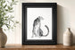 22x26 Chrome Cheetah I By Grace Popp - Dark Gray