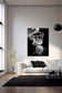 "Slam Dunk Moment" Gloss Canvas - Black / White
